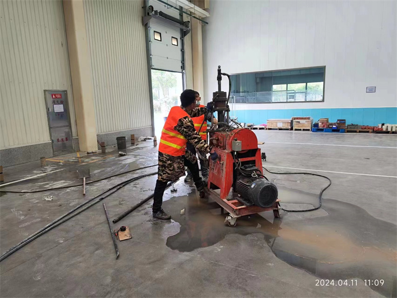 陇南厂房地面下沉塌陷注浆加固施工